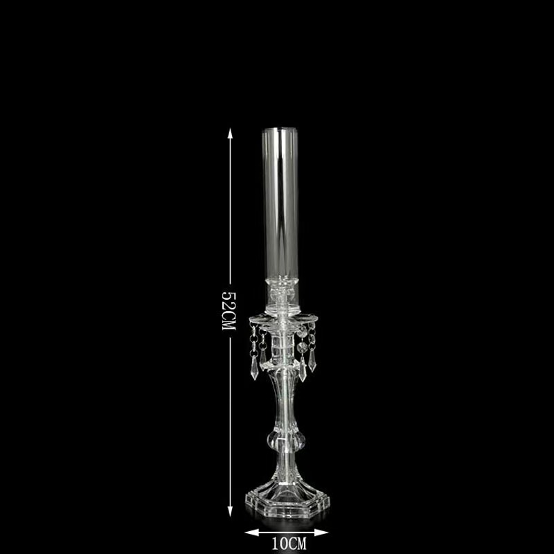 European-style candlestick three-piece set, acrylic pendant, wedding table, banquet decoration, exquisite atmosphere and decorative items Application Scenario