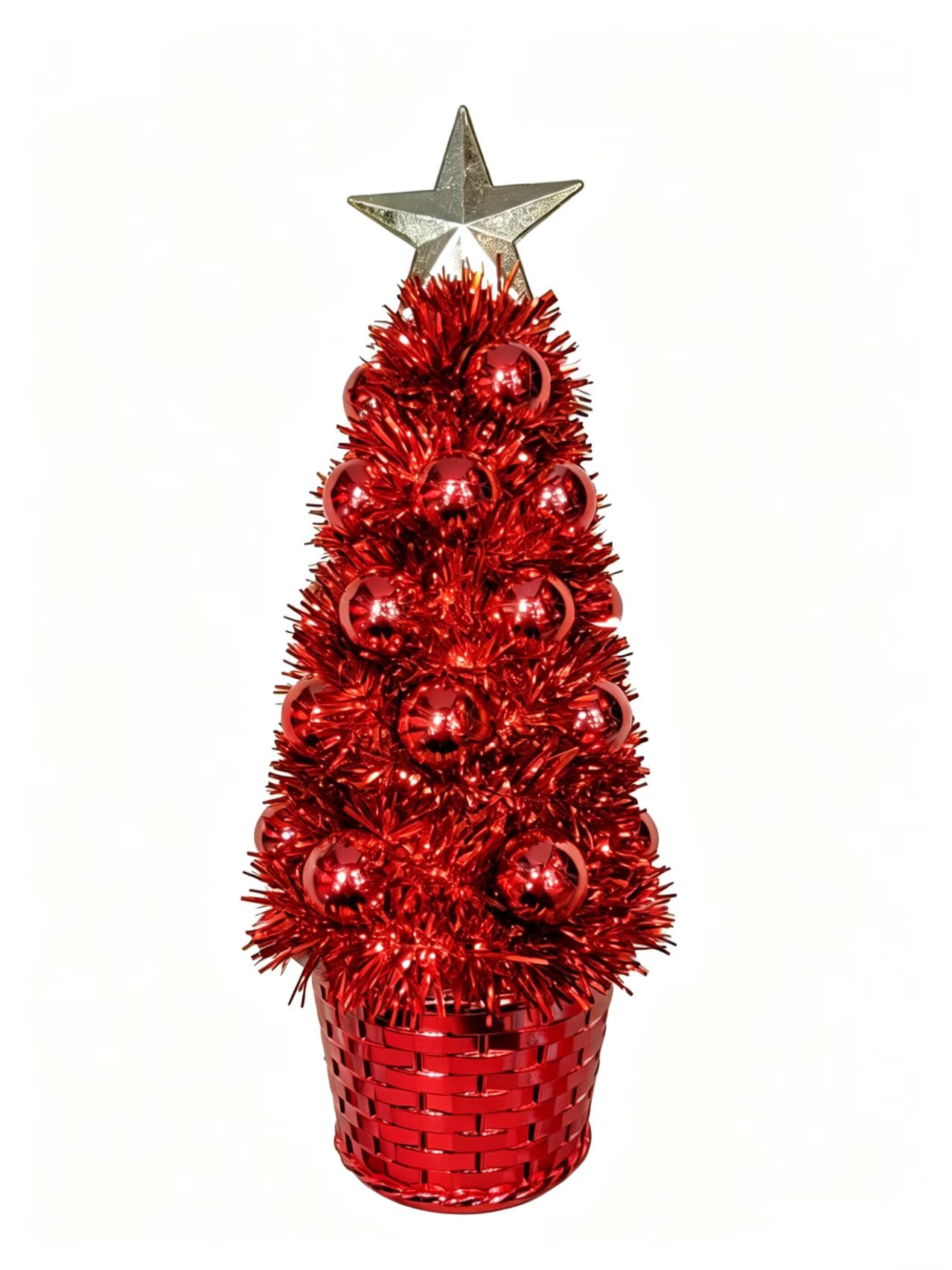 diy mini Christmas tree table ornaments, high-end scene arrangement, atmosphere, ins style Christmas tree, Christmas supplies, Christmas tree festival gifts, cross-border Christmas tree Specification image
