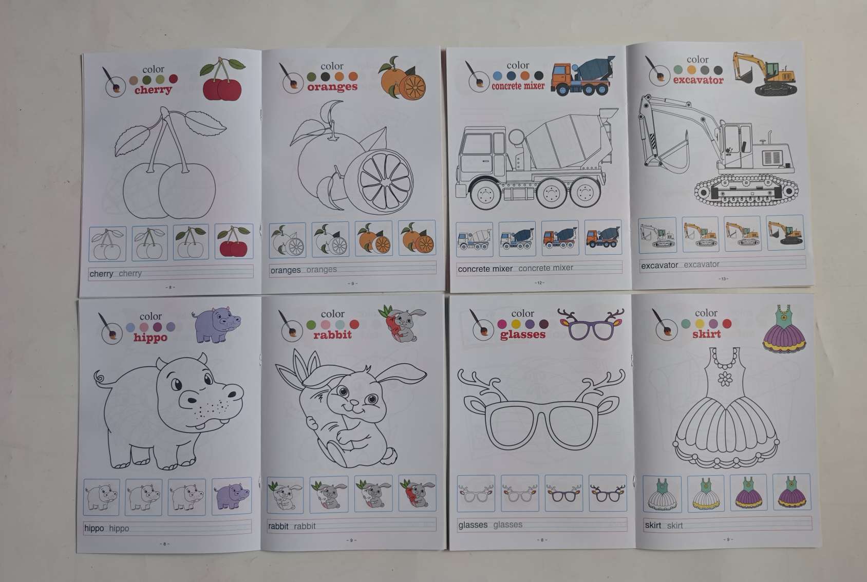 املأ الكتاب الكارتونية ملء الكتاب التجاري Colorbook detail image 7