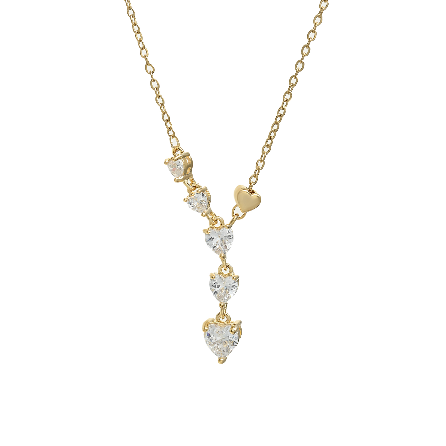 Exquisitely designed forest-themed long sweet heart-shaped necklace, a versatile choice for daily gatherings pic 7