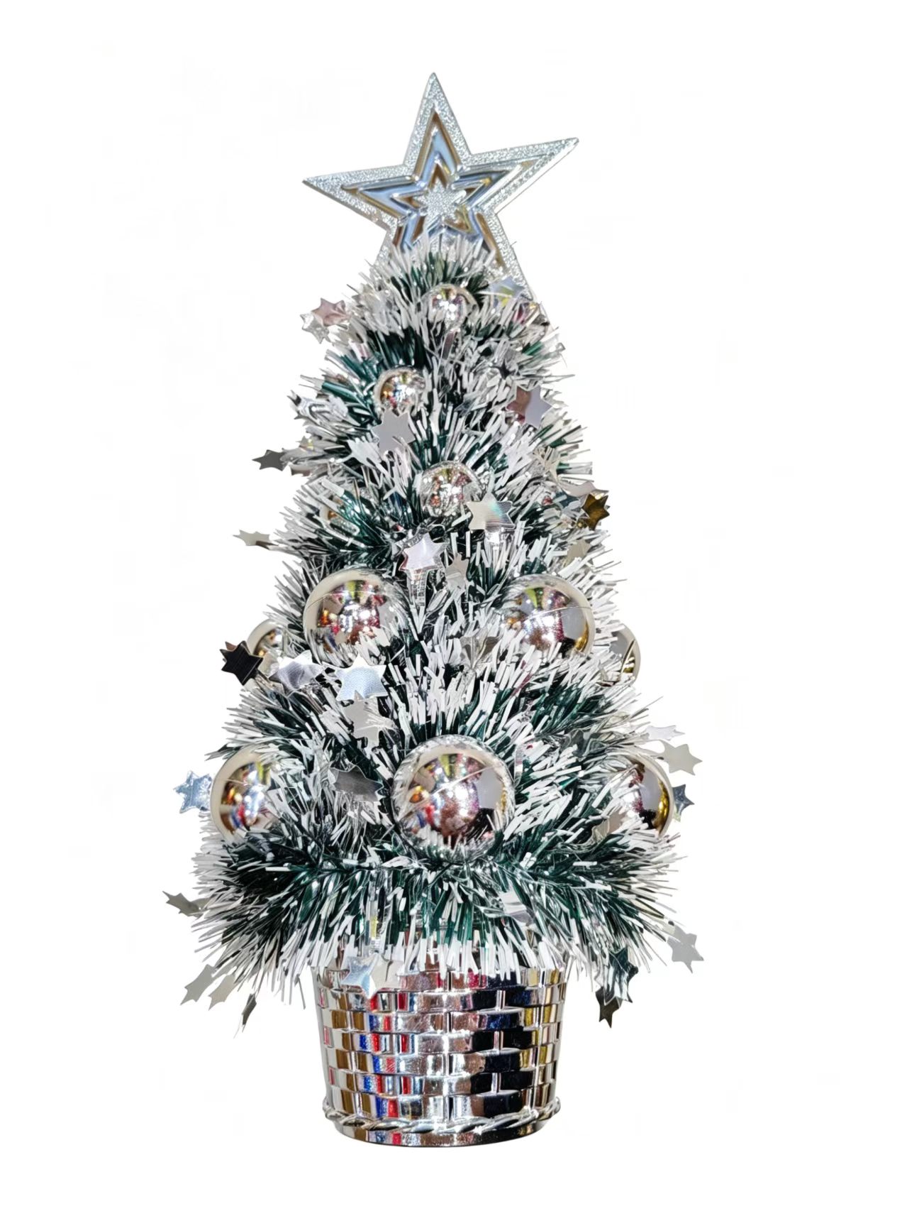 Christmas tree decorations, small ornaments, miniature landscape scene arrangements, window gift landscaping, winter atmosphere, cross-border Christmas trees, Christmas tree festival gifts, Christmas tree Christmas supplies Item Picture