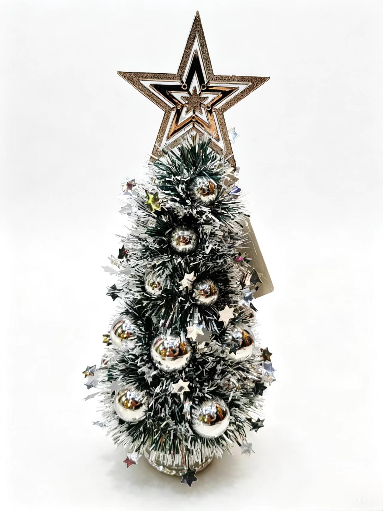 Christmas tree decorations, small ornaments, miniature landscape scene arrangements, window gift landscaping, winter atmosphere, cross-border Christmas trees, Christmas tree festival gifts, Christmas tree Christmas supplies Application Scenario
