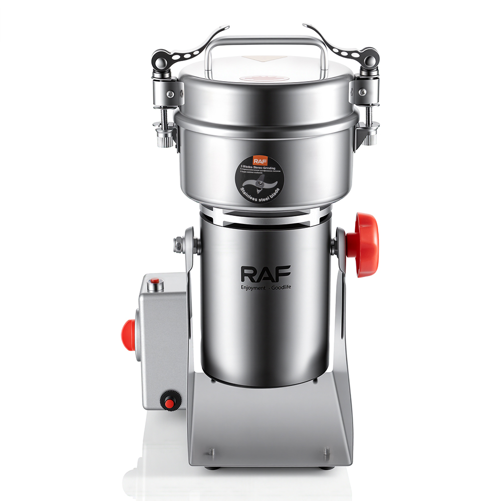RAF European standard dry grinding ultrafine powder mill for breaking the cell wall of grains and cereals, household grinding, small powder mill for commercial use, 0.5L details Picture