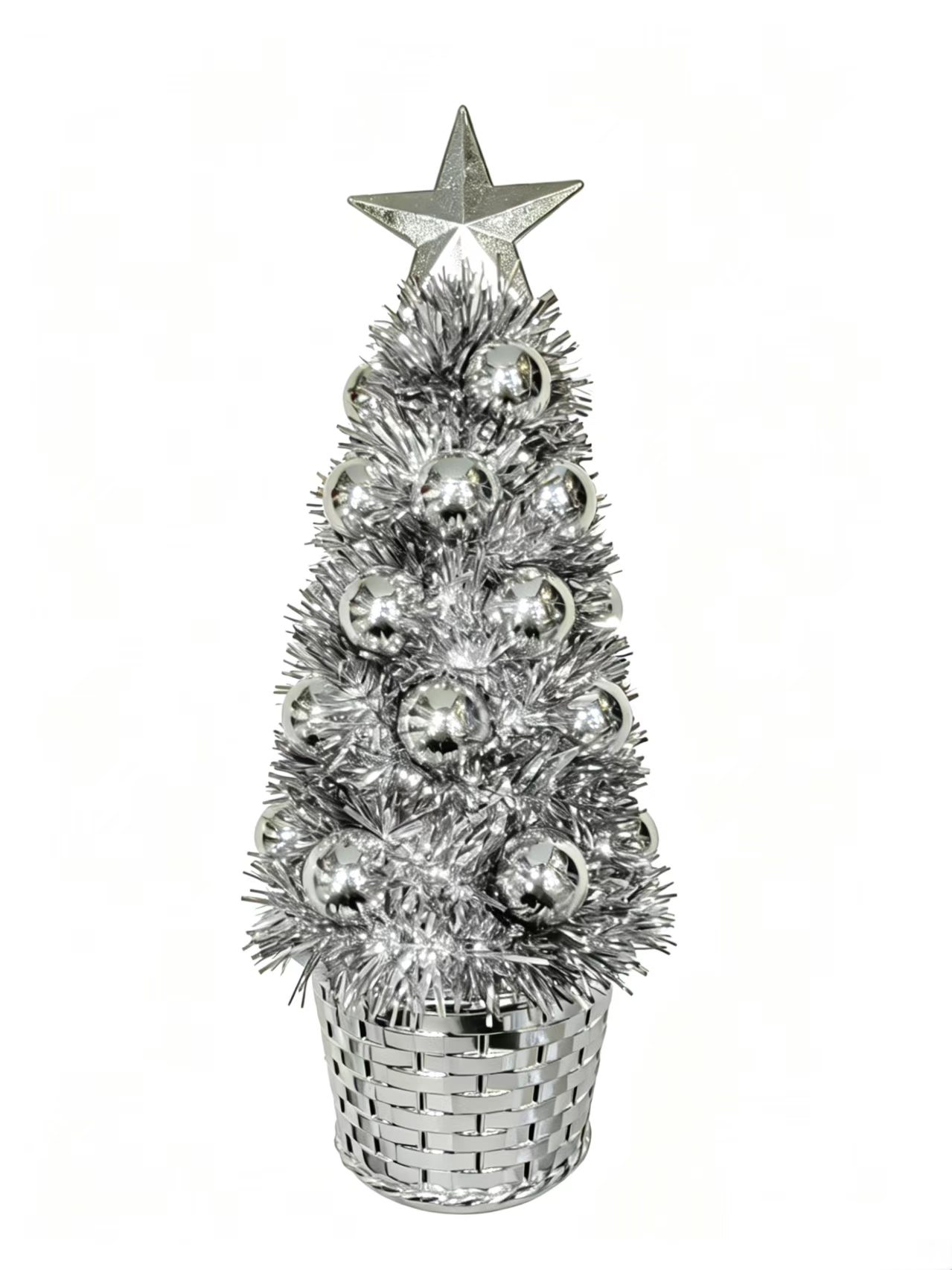 diy mini Christmas tree table ornaments, high-end scene arrangement, atmosphere, ins style Christmas tree, Christmas supplies, Christmas tree festival gifts, cross-border Christmas tree details Picture