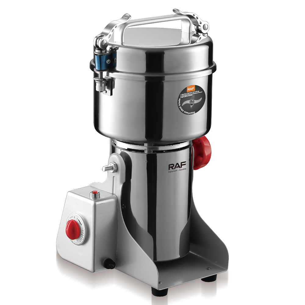 RAF European standard dry grinding ultrafine powder mill for breaking the cell wall of grains and cereals, household grinding, small powder mill for commercial use, 0.5L Specification image