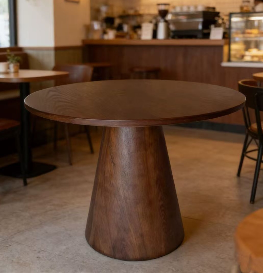 Coffee tables, hotel and homestay coffee tables, wholesale negotiation, simple solid wood round tables, coffee tables, bedside tables, wooden handicrafts, wooden ornaments detail image 6