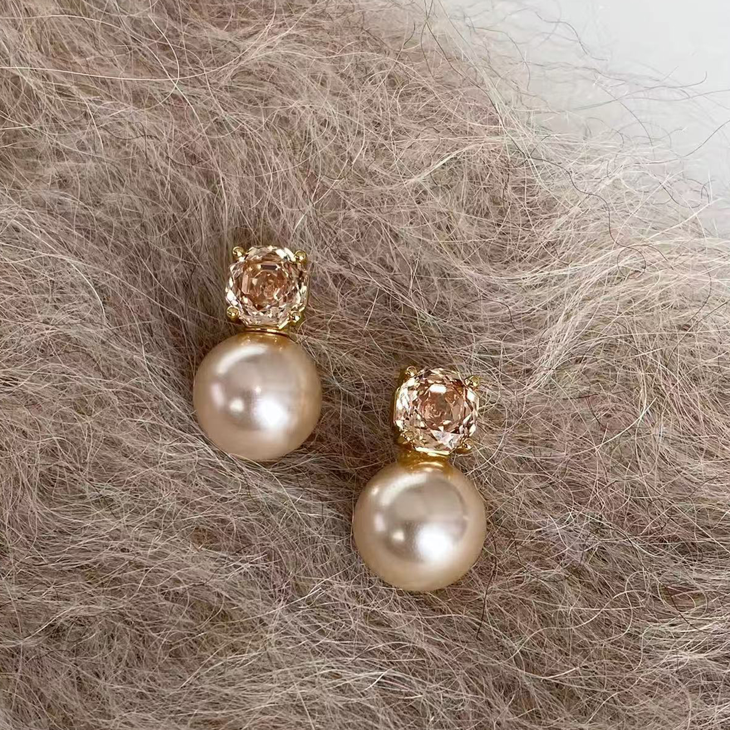 Estrella mismo estilo ligero lujo alto sentido mujer moda temperamento pendientes