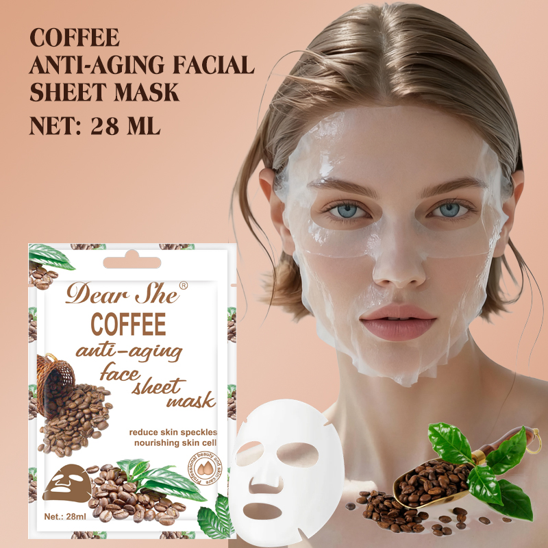 DEAR SHE Coffee Mask for Women Staying up Late Repairing, Brightening, Firming and Hydrating Mask wholesale