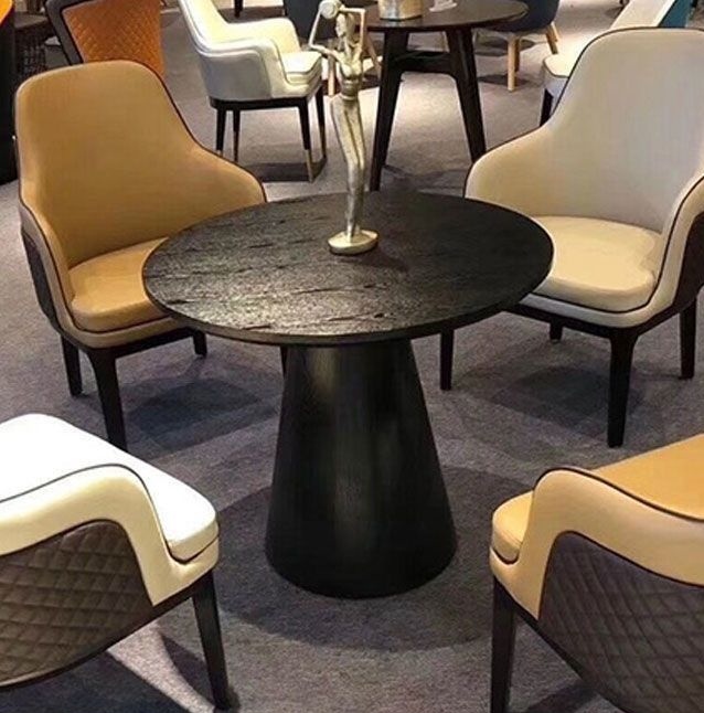 Coffee tables, hotel and homestay coffee tables, wholesale negotiation, simple solid wood round tables, coffee tables, bedside tables, wooden handicrafts, wooden ornaments detail image 5