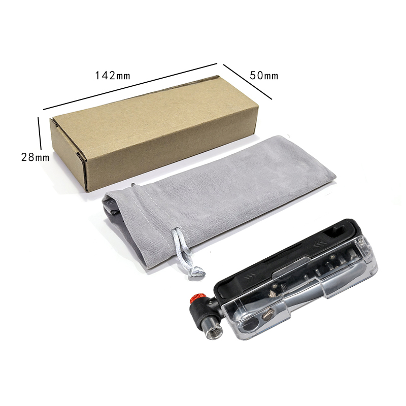 TG-PB8012 инструменты для ремонта велосипедов, комбинированные инструменты CO2 — пневматический монтировочный стержневой монтировки, храповой ключ внутри крести pic 15
