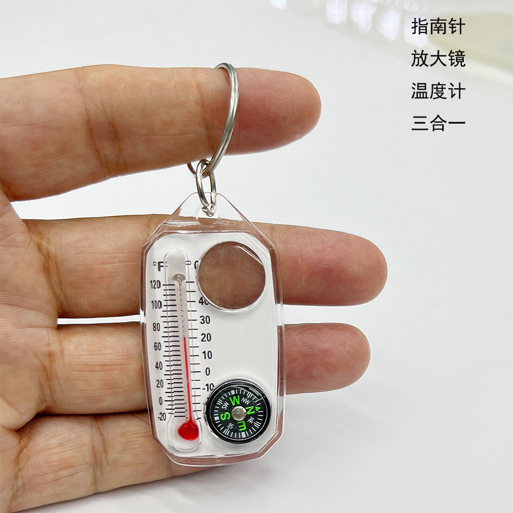 Multi-functional keychain Compass K102 details Picture