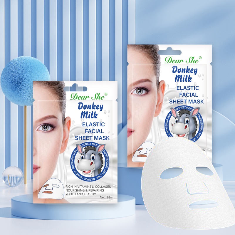 Dear she Donkey Milk Moisturizing Facial mask customized in full English by the manufacturer for cross-border export wholesale details Picture