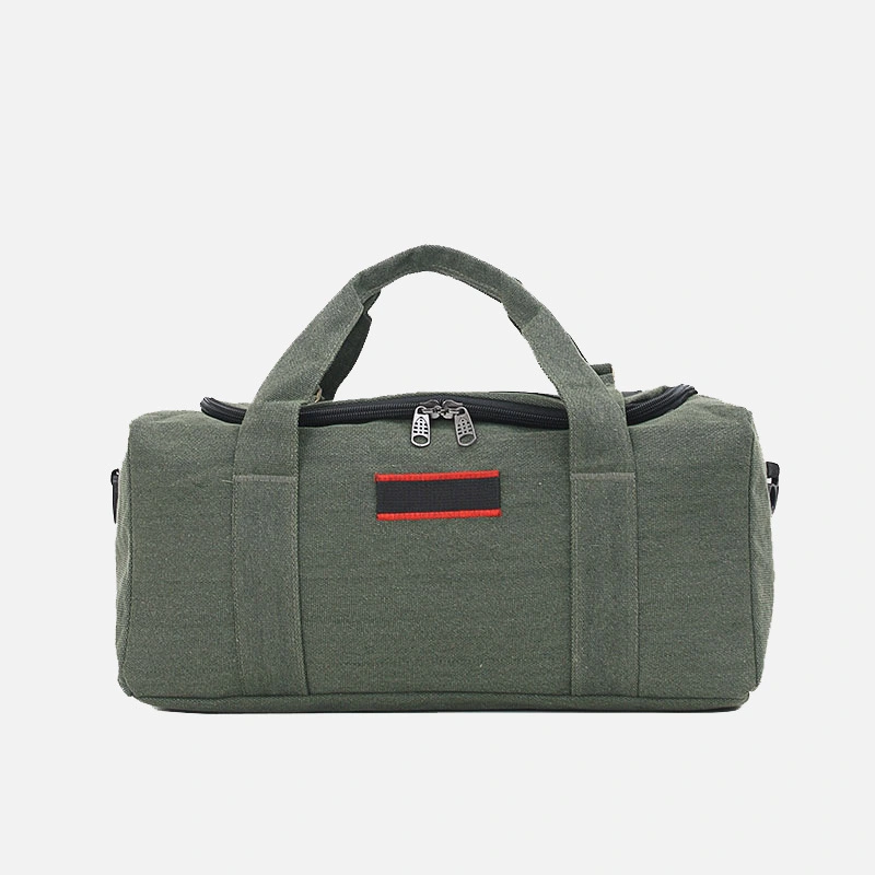 Extra-large capacity canvas hand-held luggage bags, travel bags, moving large bags, outdoor self-driving packaging clothes, travel bags detail image 6