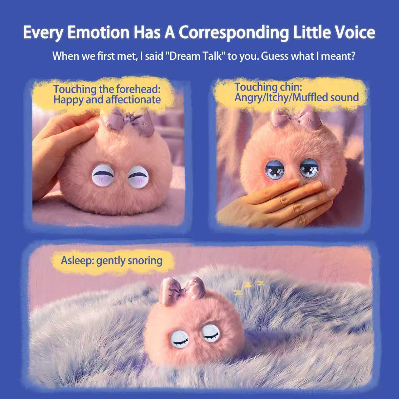 Meng Youyou AI Toy, a popular plush toy, is an intelligent companion for children Item Picture