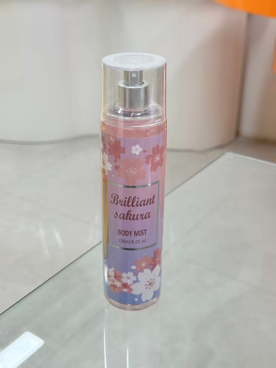 Kormesic Brilliant Sakura Body Spray Setting Spray Water Travel Portioning Bottle