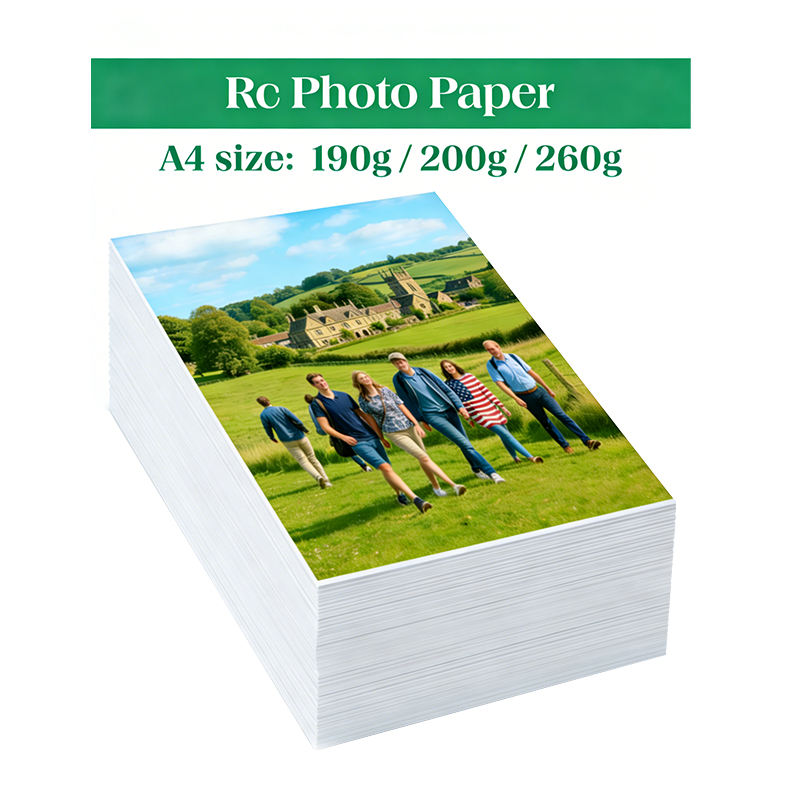 RC Photo Paper 260G High-gloss suede professional grade photo paper Photo Paper RC Photo Paper Photo