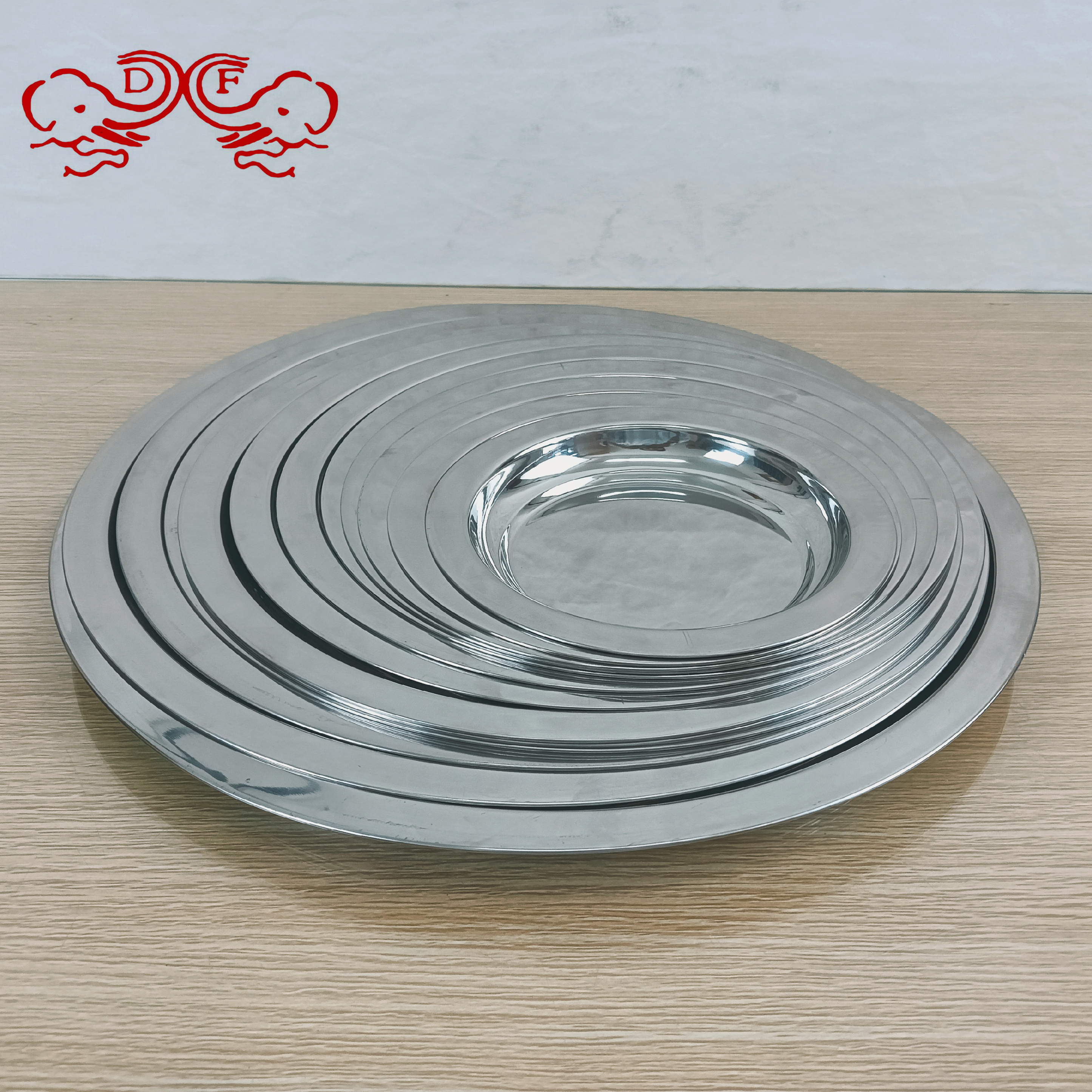 قام مصنع DF99483 ببيع أغطية أقراص فاتحة من الفولاذ غير القابل للصدأ من الفولاذ غير القابل للصدأ Item Picture
