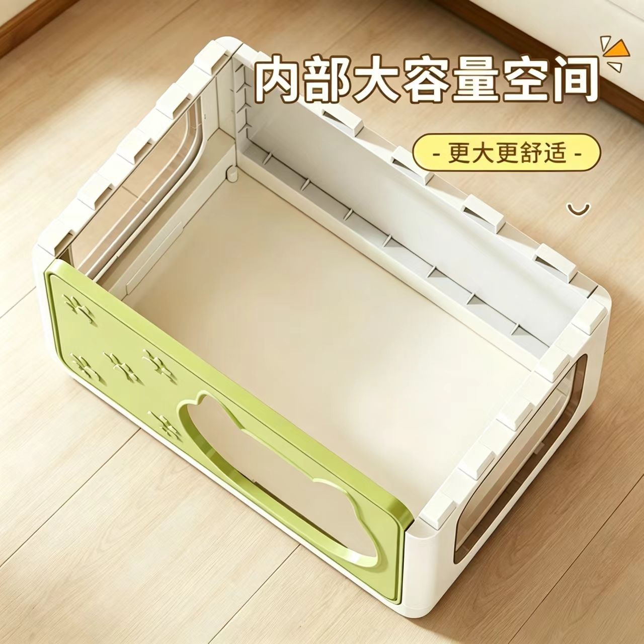 Cat cage, household indoor super-large free space storage cabinet, multi-layer cat bed, cat house Specification image