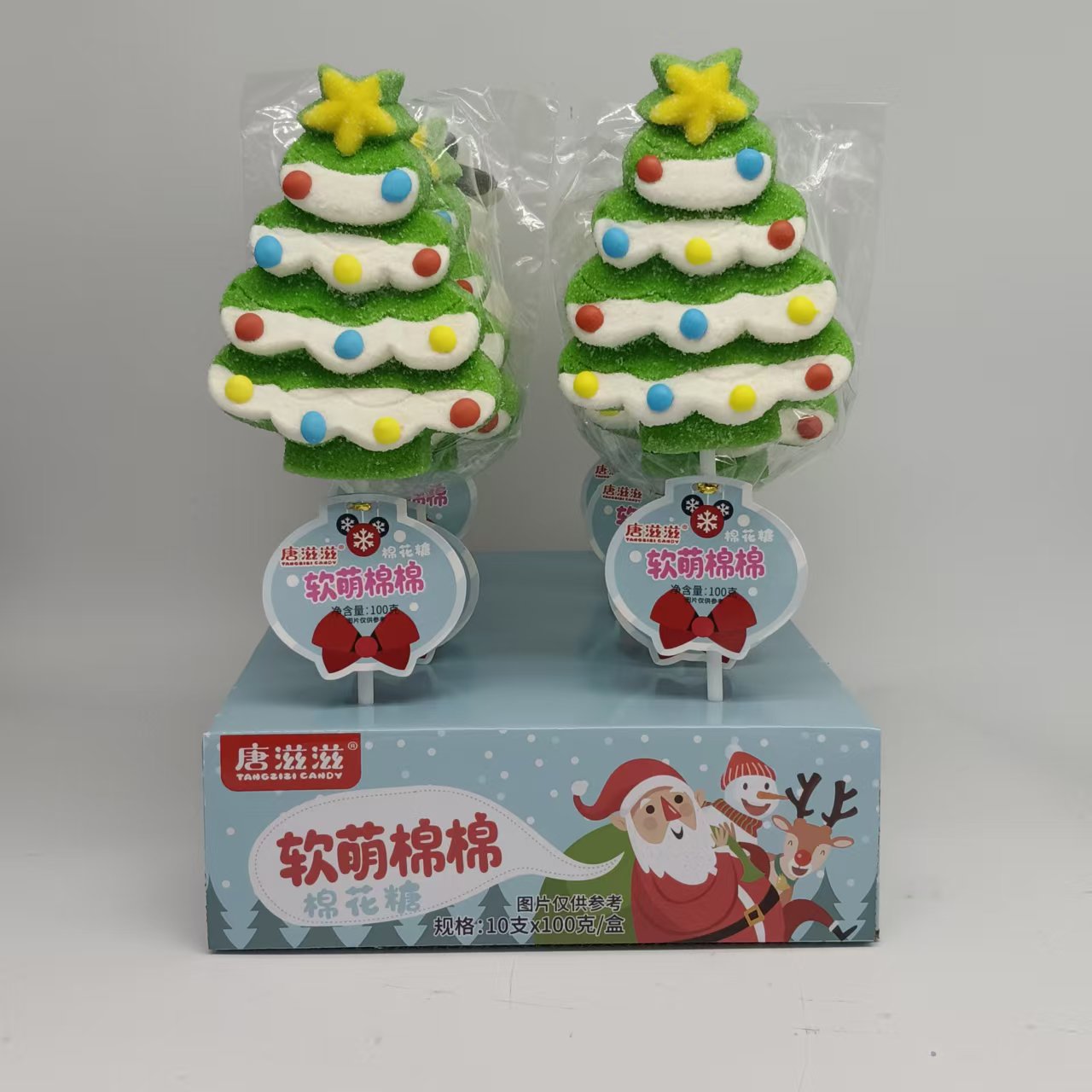 Tang Zizi Soft and Cute Cotton Candy 100g *12 pieces *8 boxes, new best-selling foreign trade candy and dessert wholesale details Picture