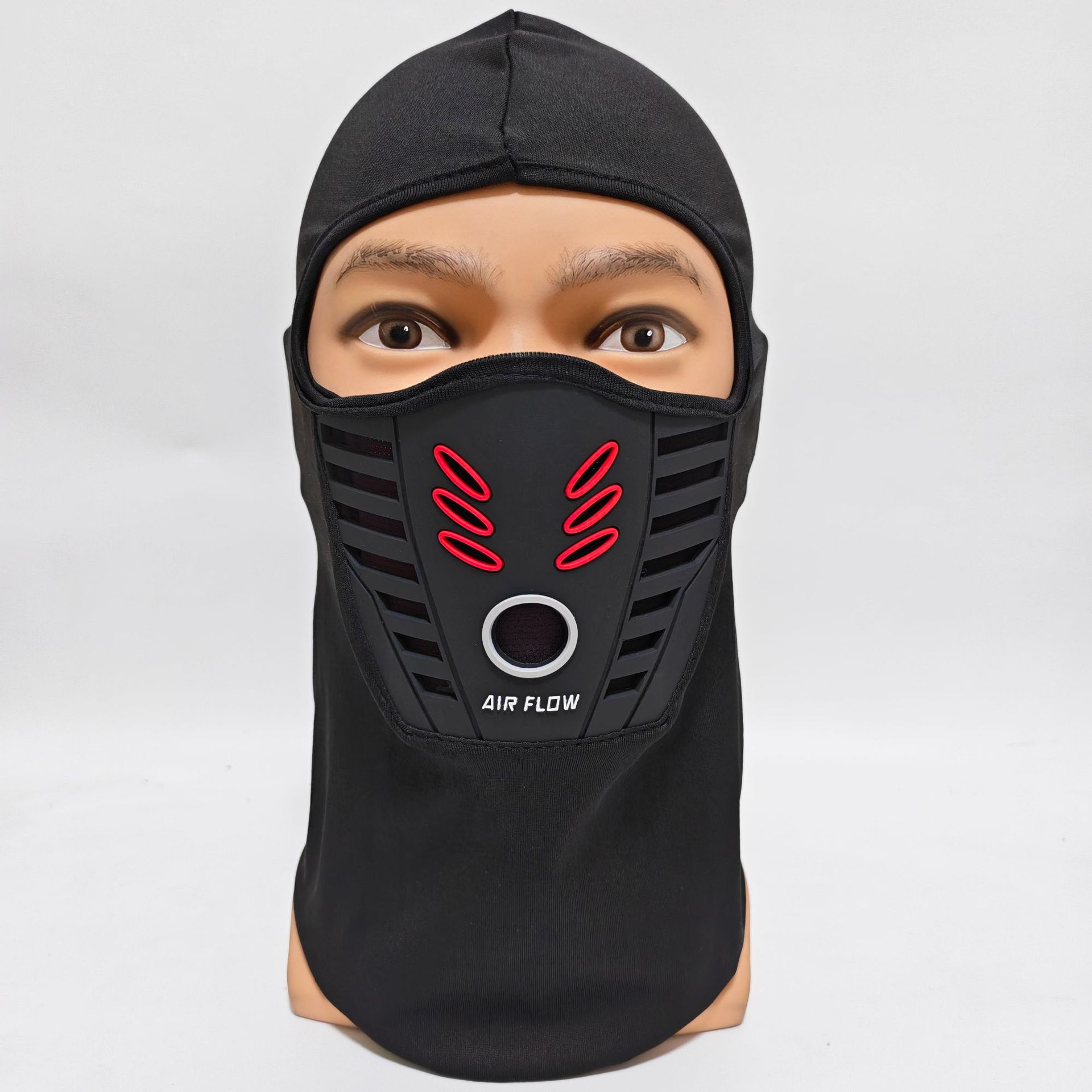 户外骑行巴拉克拉法帽头套防风橡胶面罩脸基尼自行车骑行 Balaclava