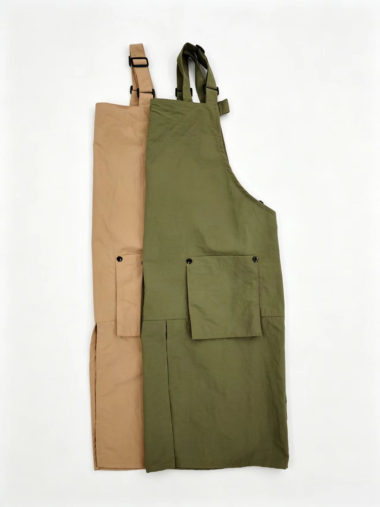 Waterproof oil-draining large pocket apron, household cleaning apron, commercial work apron Item Picture