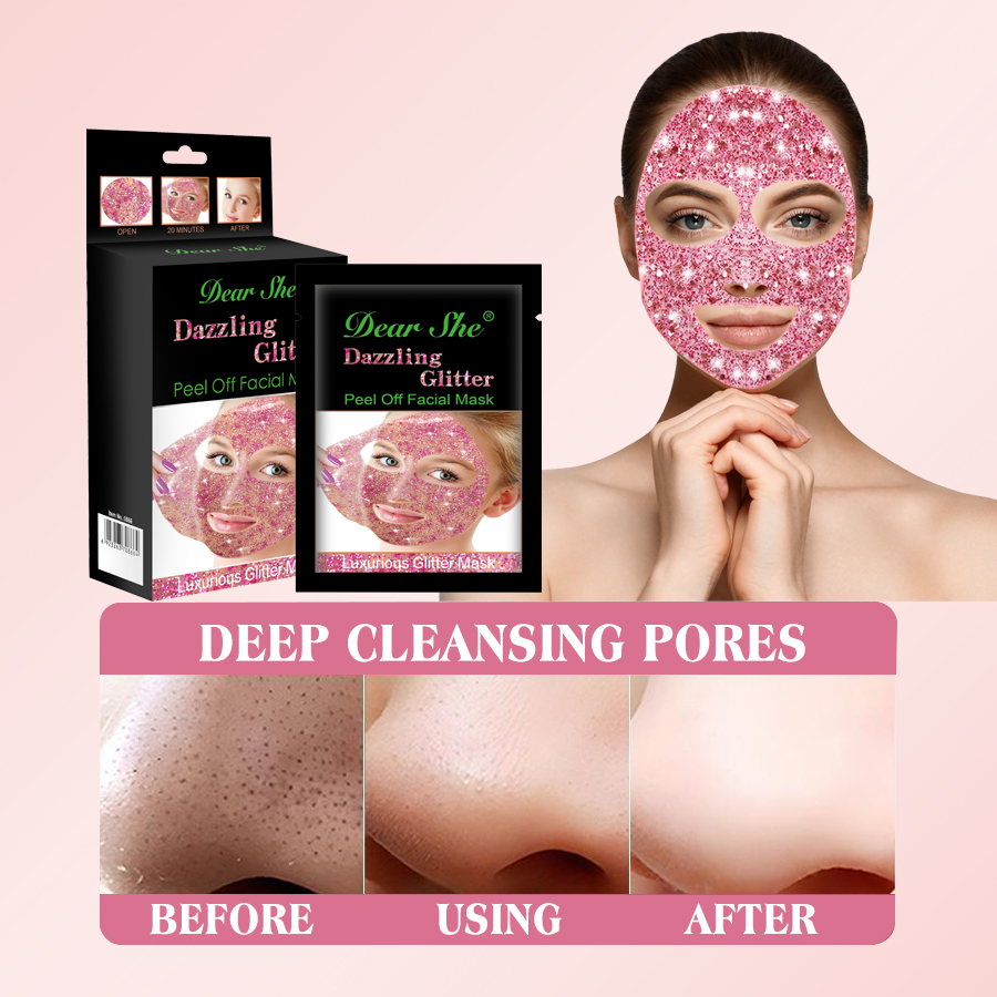 Dear She Starry Sky Mask Peel-off Cleansing, Moisturizing and Nourishing Mask (Cross-border) Application Scenario
