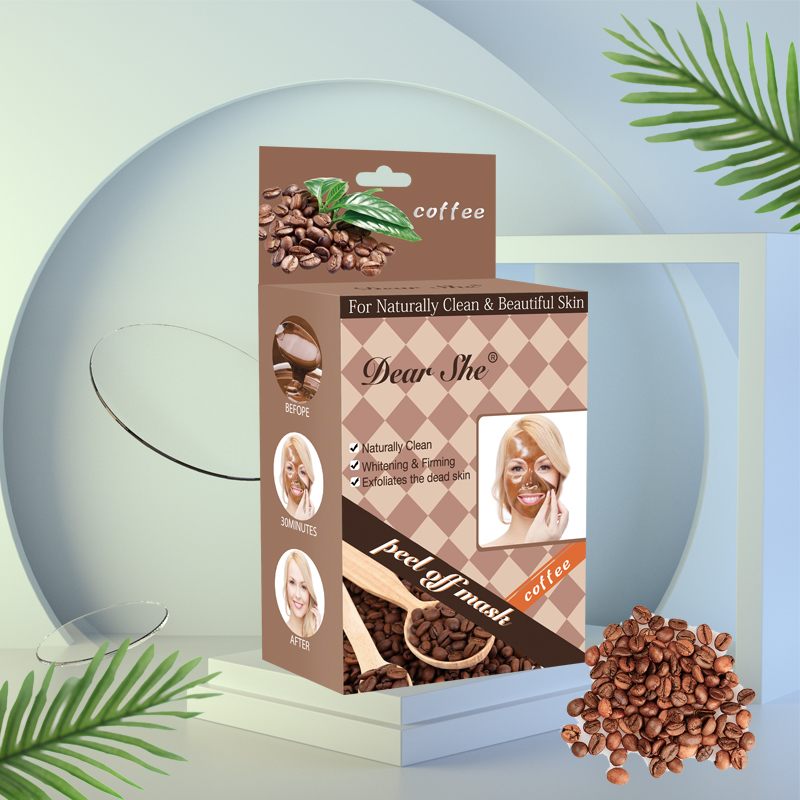 Querido ella máscara de café piel limpia snow muscle ripple mask brillo limpieza profunda hombres y mujeres productos de cuidado de la piel details Picture