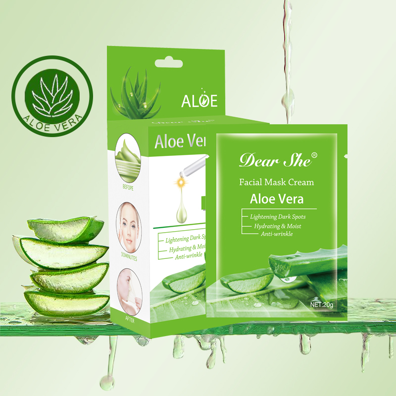 DEAR SHE Aloe Vera Nose Mask Cleans Pores and removes blackheads. Peel-off T-zone care mask Specification image