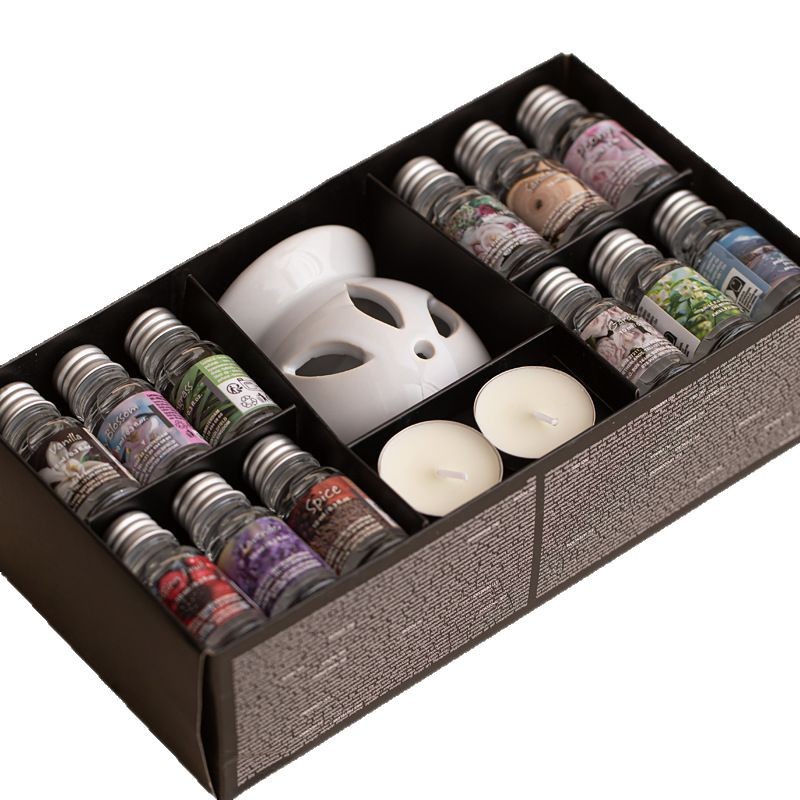 "Micro Light Story 12: Ceramic Aroma Diffuser with Long-lasting Fragrance, Exquisite Gift Box. Item Picture