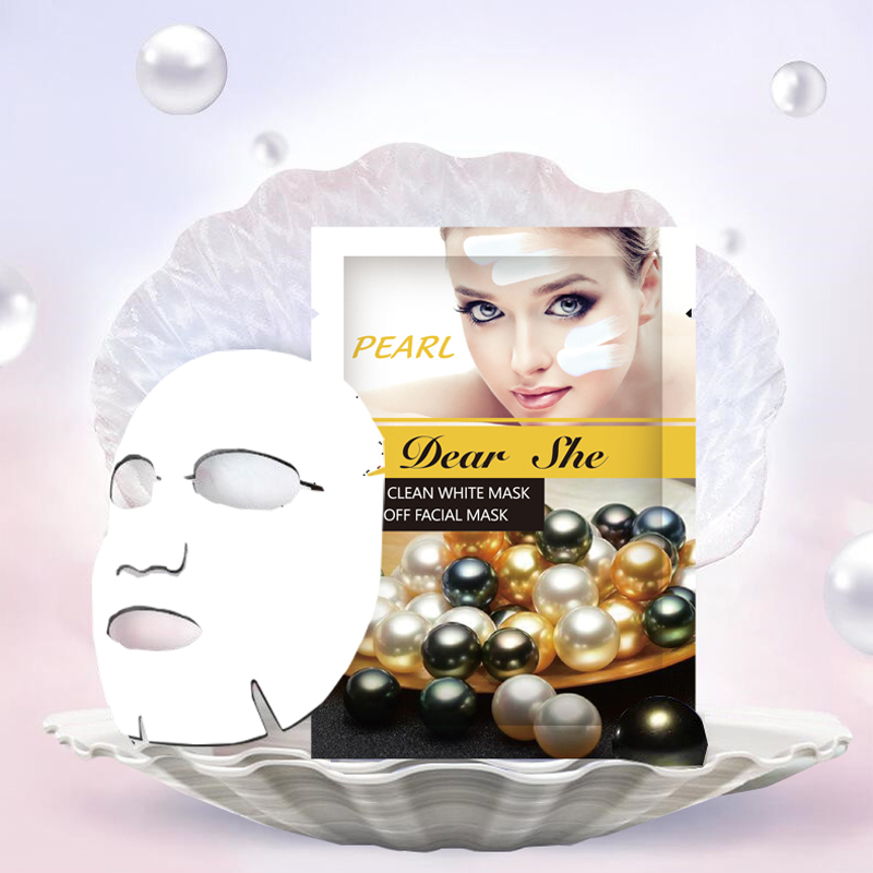 DEAR SHE Pearl Blackhead Nose Mask Deep Cleansing Blackhead Removal Mask Cross-border Wholesale Application Scenario