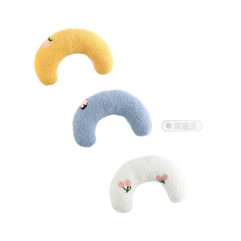 Cat pillows, pet U-shaped pillows, pet cats' summer sleeping pillows, cat blankets, cushions, soft puppy supplies