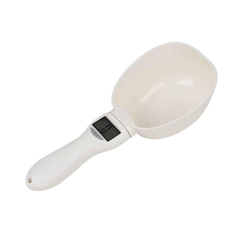 Pet cat food weighing electronic scale, cat and dog pet supplies measuring spoon, cat food and dog food measuring and weighing spoon Item Picture