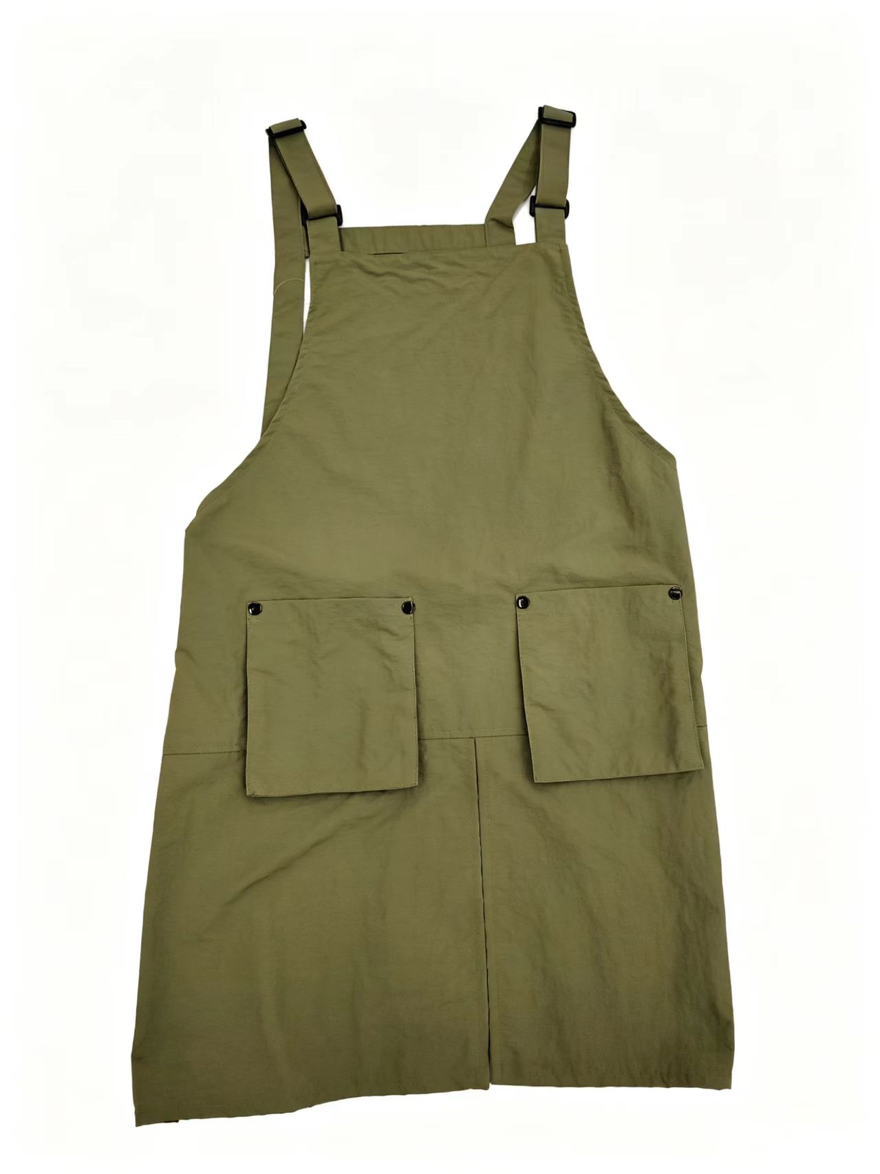 Waterproof oil-draining large pocket apron, household cleaning apron, commercial work apron