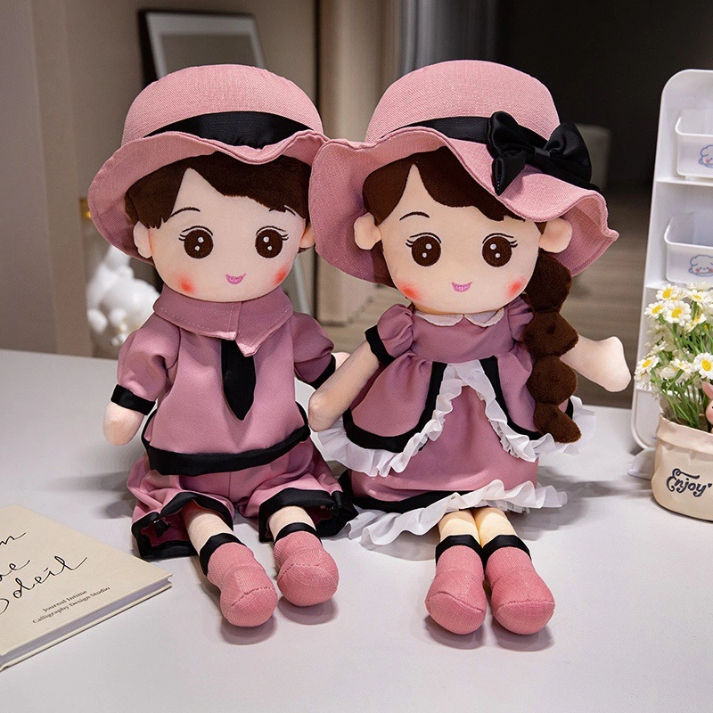 New couple bed dolls, plush toys, Xiwa, a pair of princess-style dolls, wedding gifts for girls detail image 5
