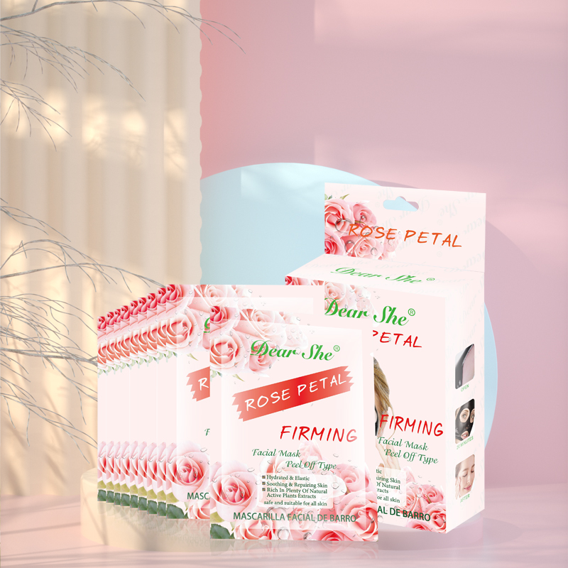Dear She Rose Mud Mask Hydrating Moisturizing Cleansing Mask Cream Cross-border Exclusive Supply details Picture