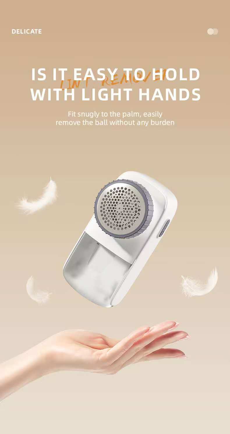 Cross-border hairball trimmer, home digital display screen hairball remover, battery-powered sweater hairball removal two-in-one, hairball removal detail image 7