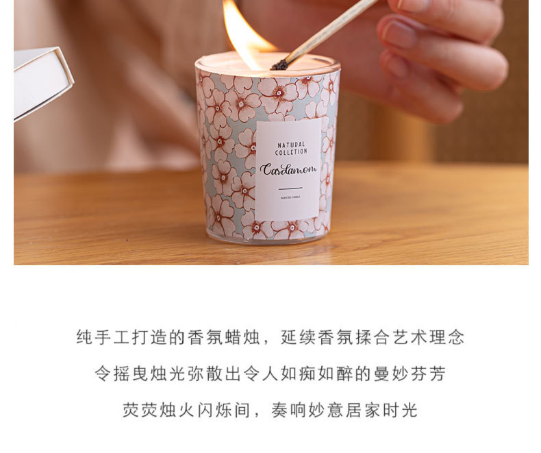 Peony and Cardamom Scented Candles Exquisite Gift box pic 10