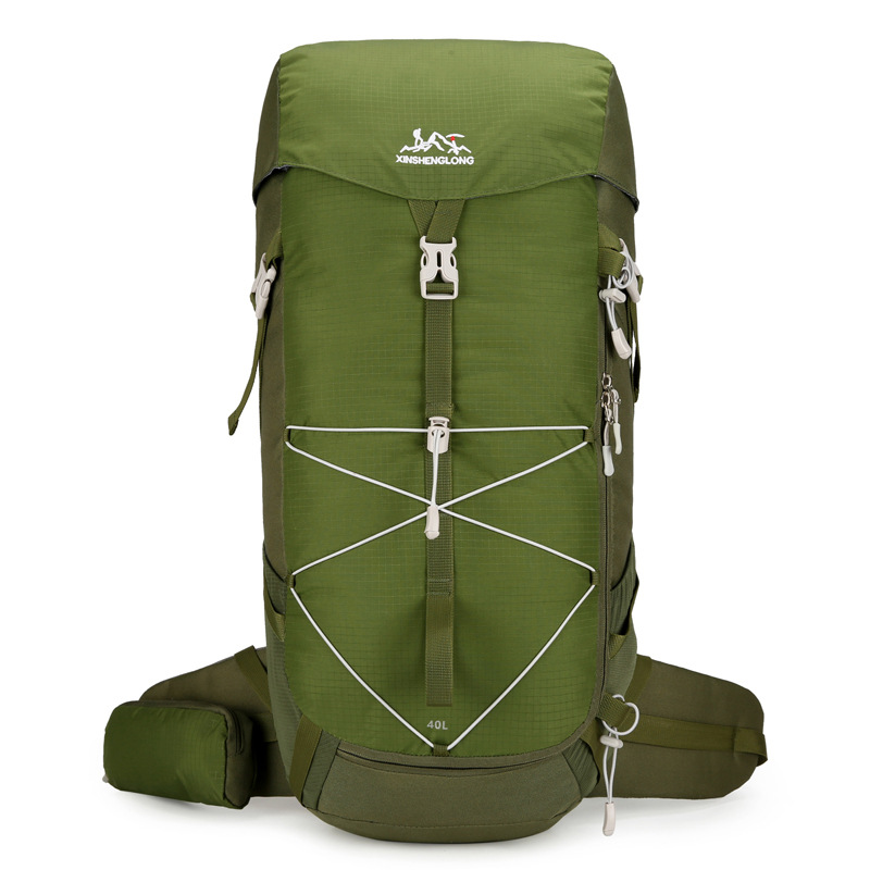 Outdoor travel large-capacity backpack, hiking bag, sports bag, water-resistant camping backpack
