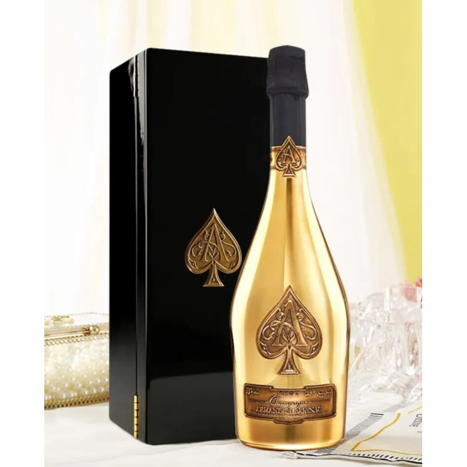 ¡Paquete de correo! Vino francés original importado de spades à champagne con caja de regalo 1000ml happy moments espumoso