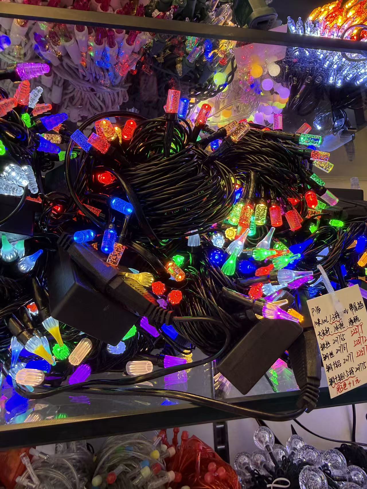 彩色串灯灯串礼品盒装饰灯星空LED彩灯万圣节氛围灯