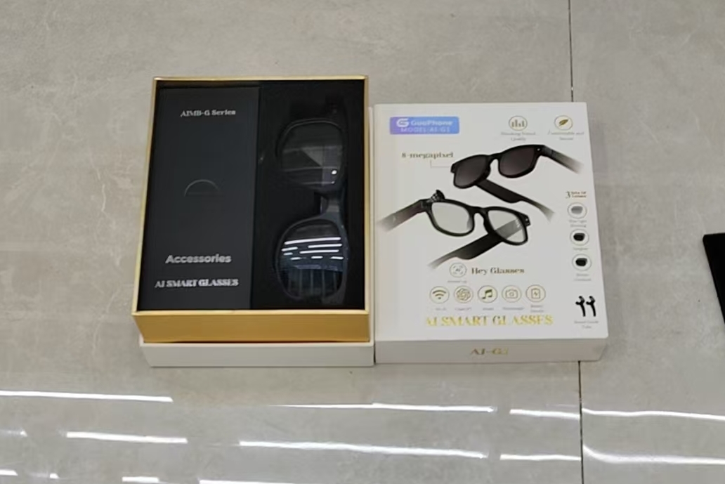 AI智能眼镜带翻译功能眼镜可录像可拍照听歌蓝牙连接ai智能