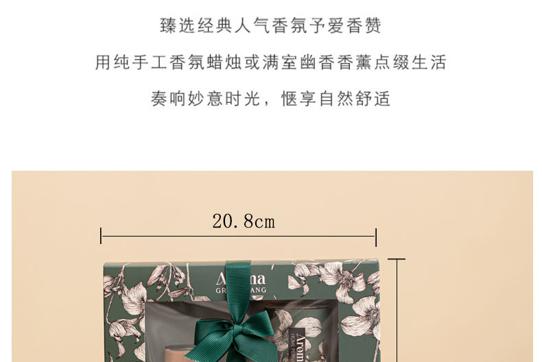Garden Party Scented Candle Exquisite Gift Box pic 3