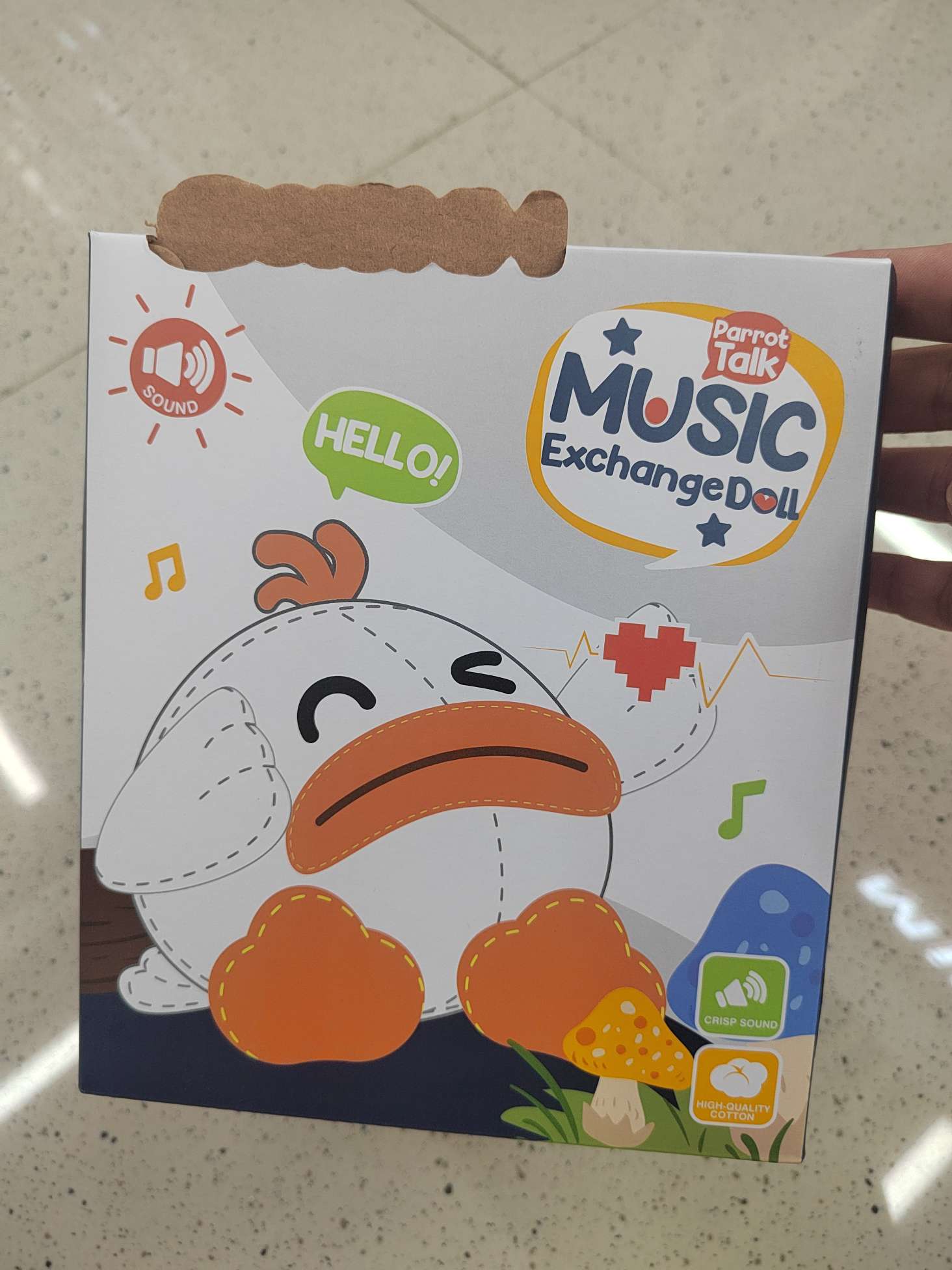 Baby soothing toys, musical interactive toys, smart ducks detail image 2