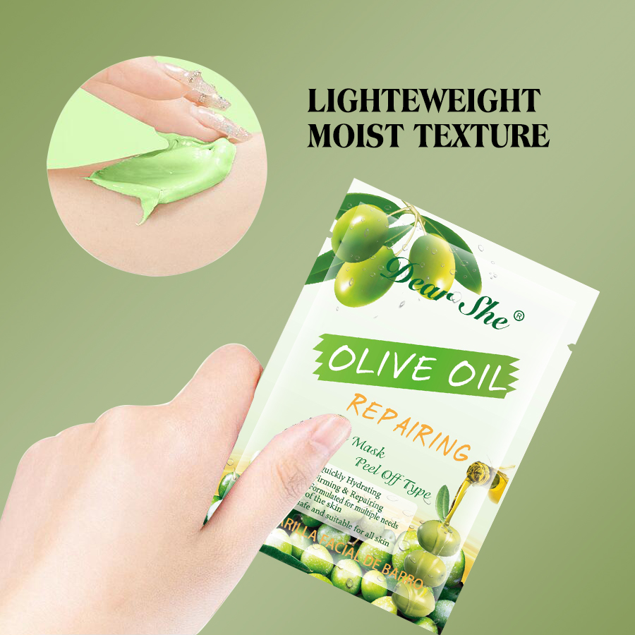 Dear She Olive Peel-off Mask deeply cleanses the face, brightens the skin, hydrates and refines pores Application Scenario