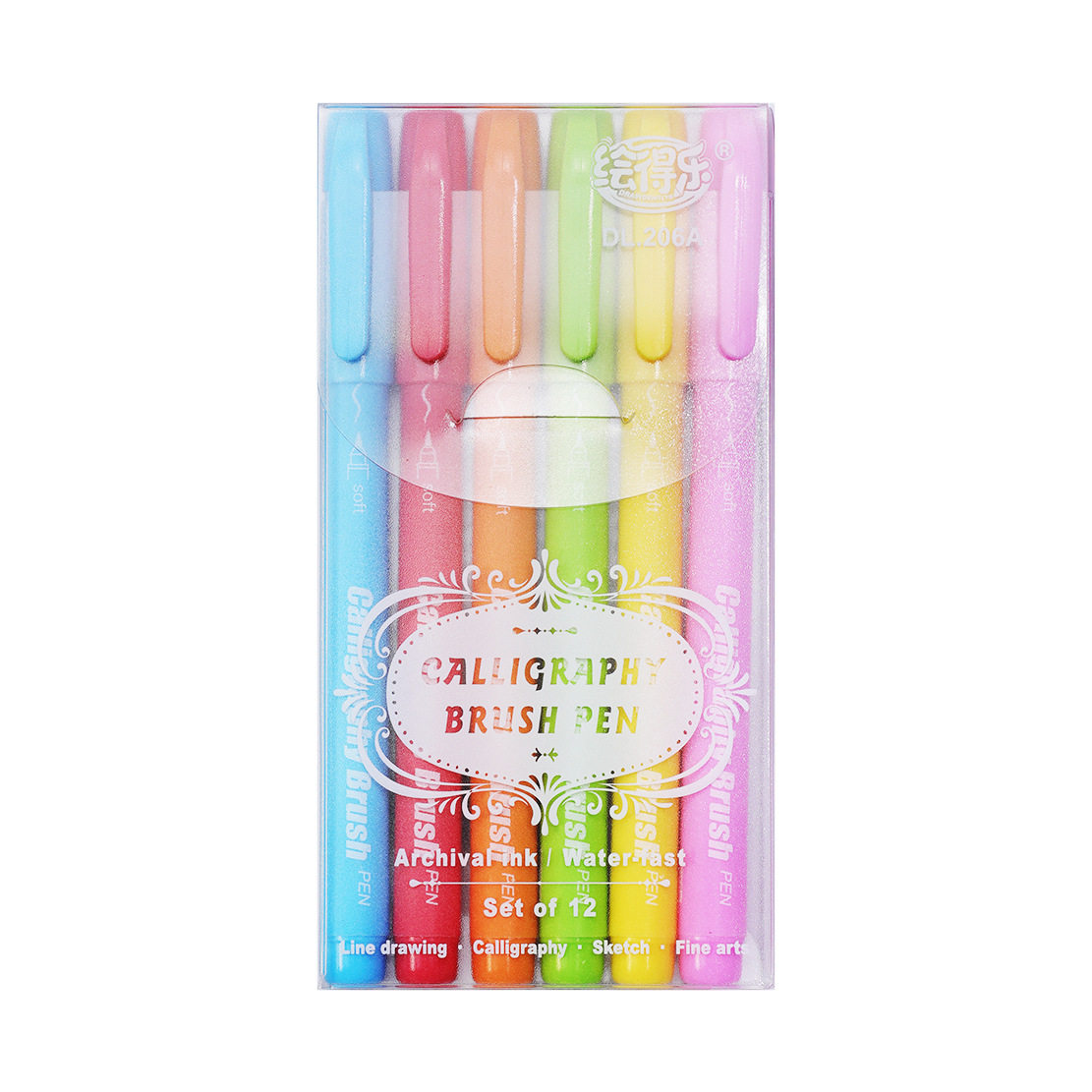 We offer a wide range of watercolor soft drawing pens, elegant pens, outlining drawing pens, student note-taking pens, and soft-tipped colored drawing pens for calligraphy practice Item Picture