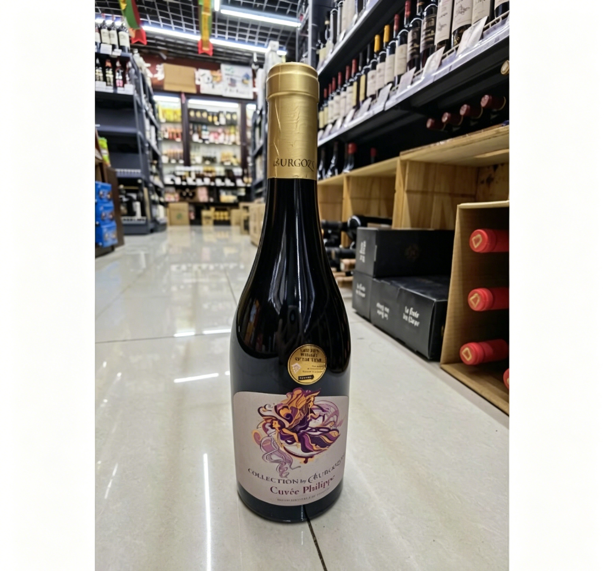 Free shipping! Corbyn Castle Dry Red Wine, 750ml, 14%vol, original imported from Bulgaria