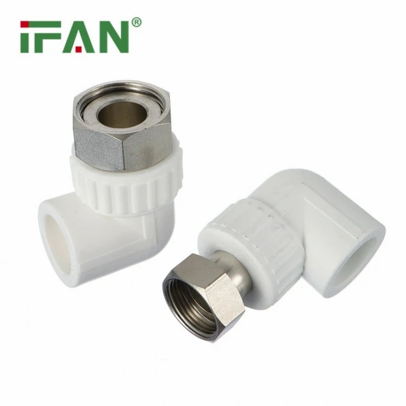 IFAN White PPR Hot Water Heater Elbow Fitting  Application Scenario
