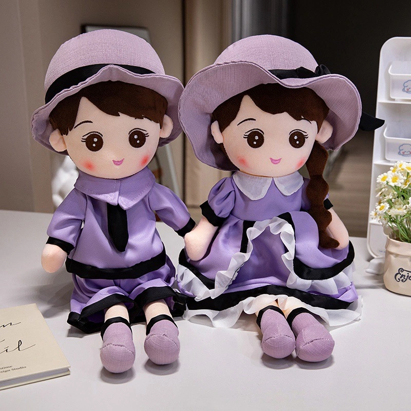 New couple bed dolls, plush toys, Xiwa, a pair of princess-style dolls, wedding gifts for girls detail image 6