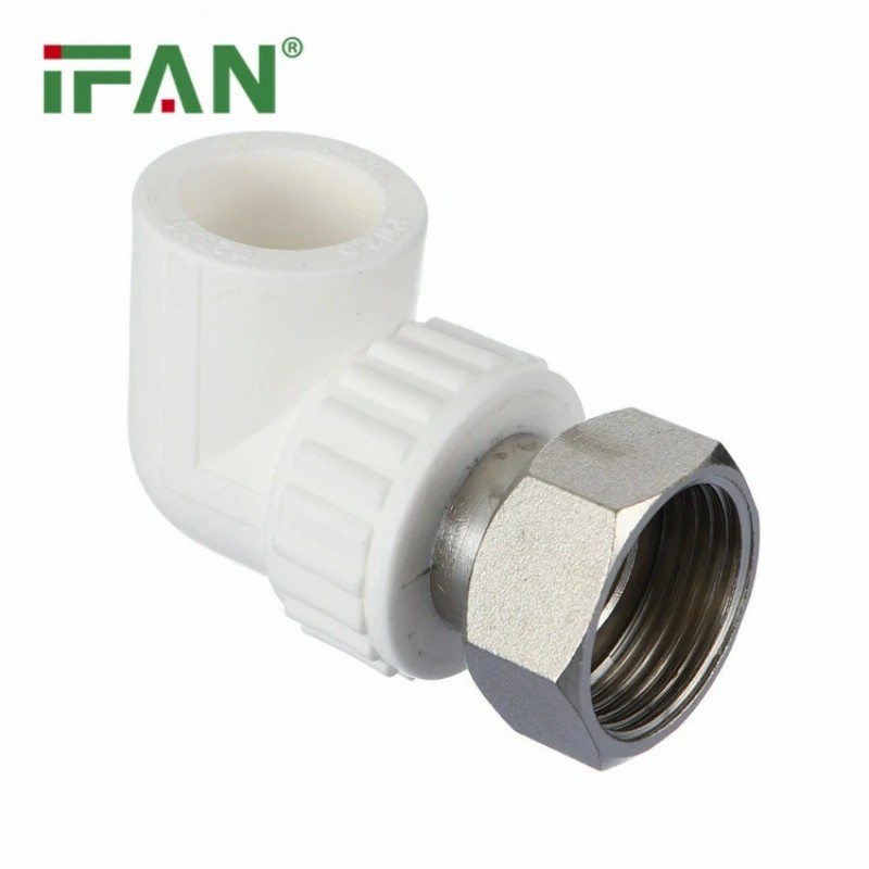 IFAN White PPR Hot Water Heater Elbow Fitting  details Picture