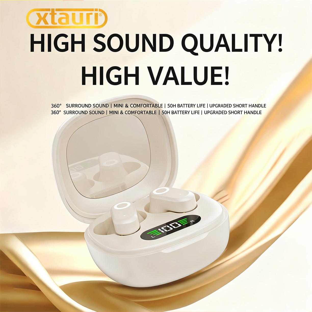 XTAURI NEW ANC Wireless Earbuds in Ear X7